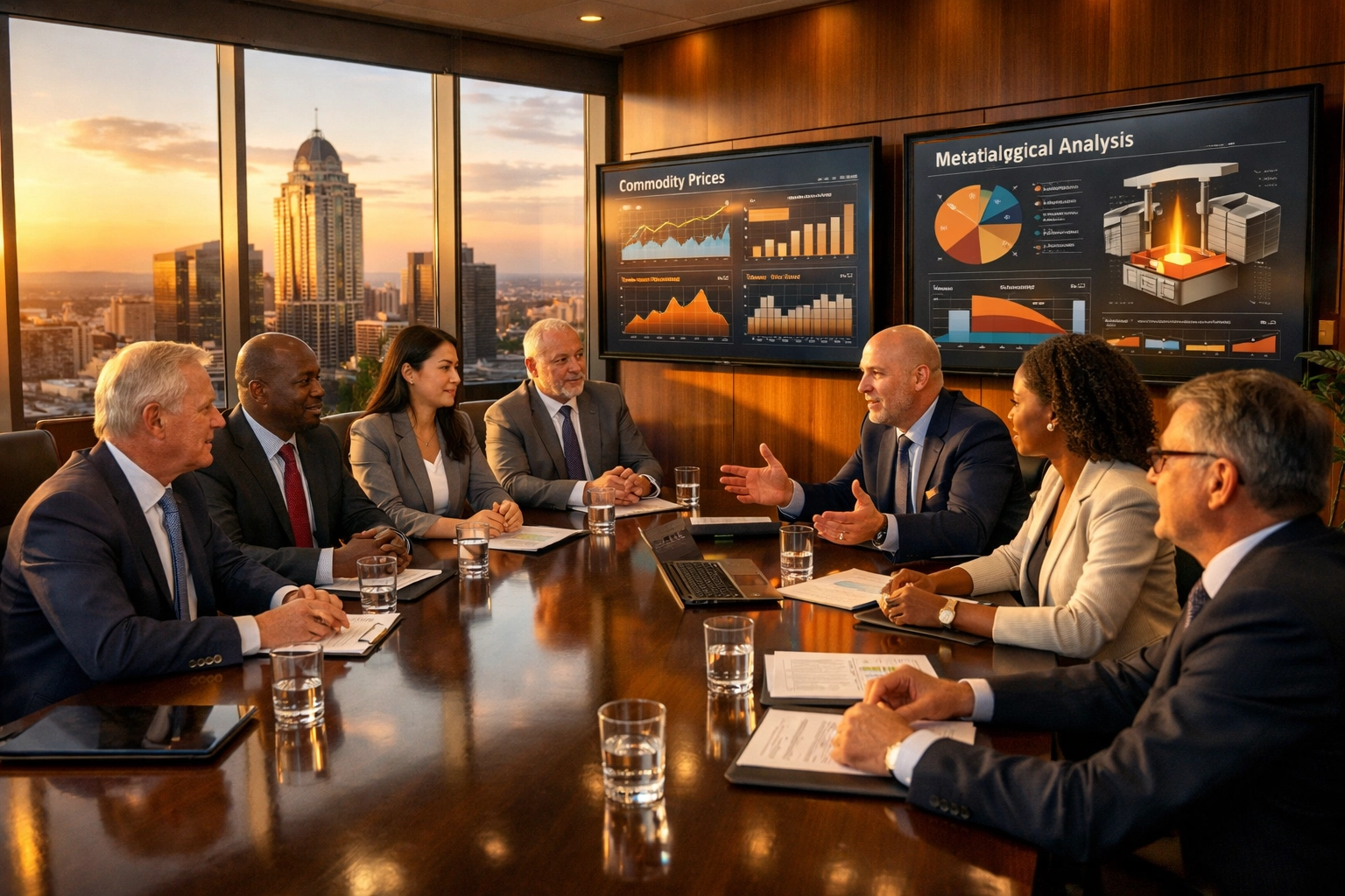 Metals Conferences 2026 Africa bringing together mining executives and smelters at Sandton boardroom