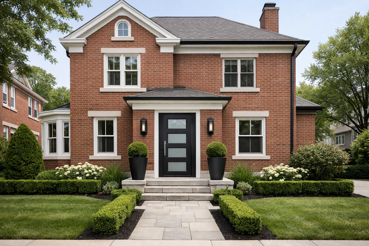 Classic Cincinnati brick home with manicured lawn, showing curb appeal for a fast-paced 2026 real estate market.