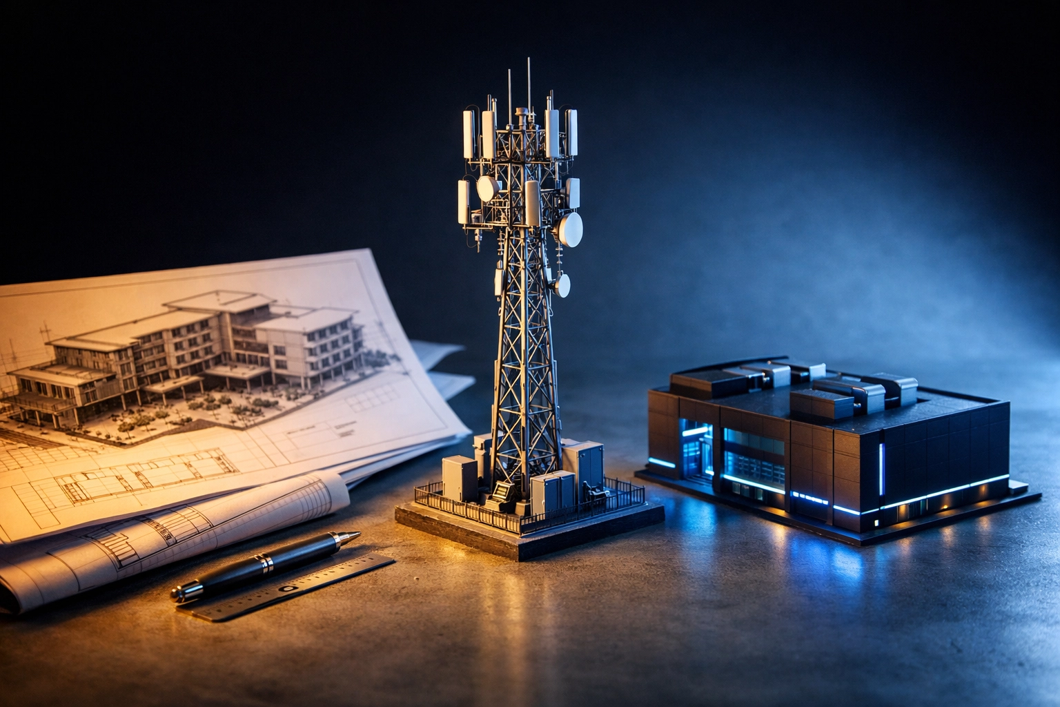 Real assets investment opportunities: senior housing facility, cell tower, and data center models