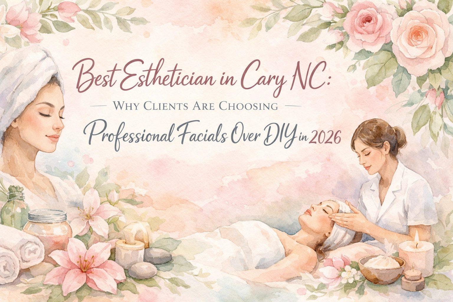 [HERO] Best Esthetician in Cary NC: Why Clients Are Choosing Professional Facials Over DIY in 2026