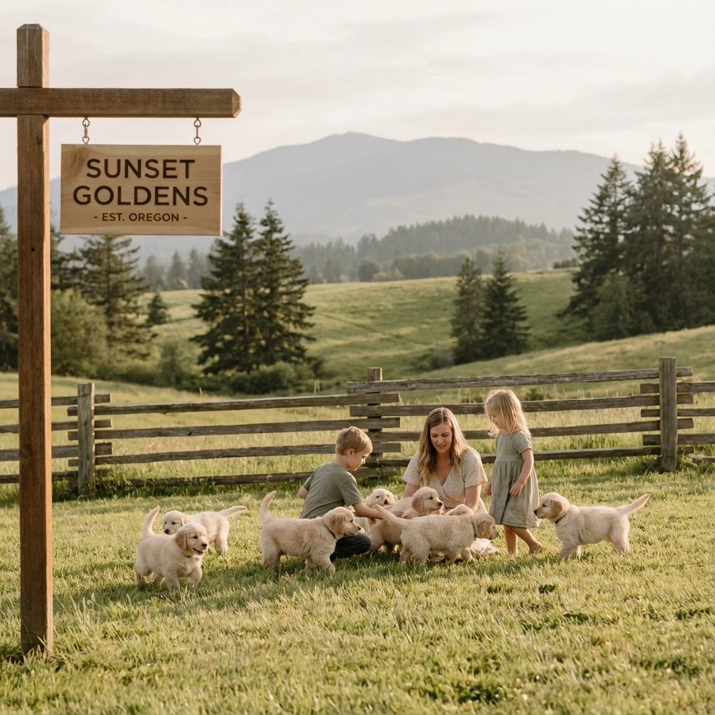 Why Early Socialization Makes All the Difference: Raising the Best Golden Retriever Puppies in Oregon