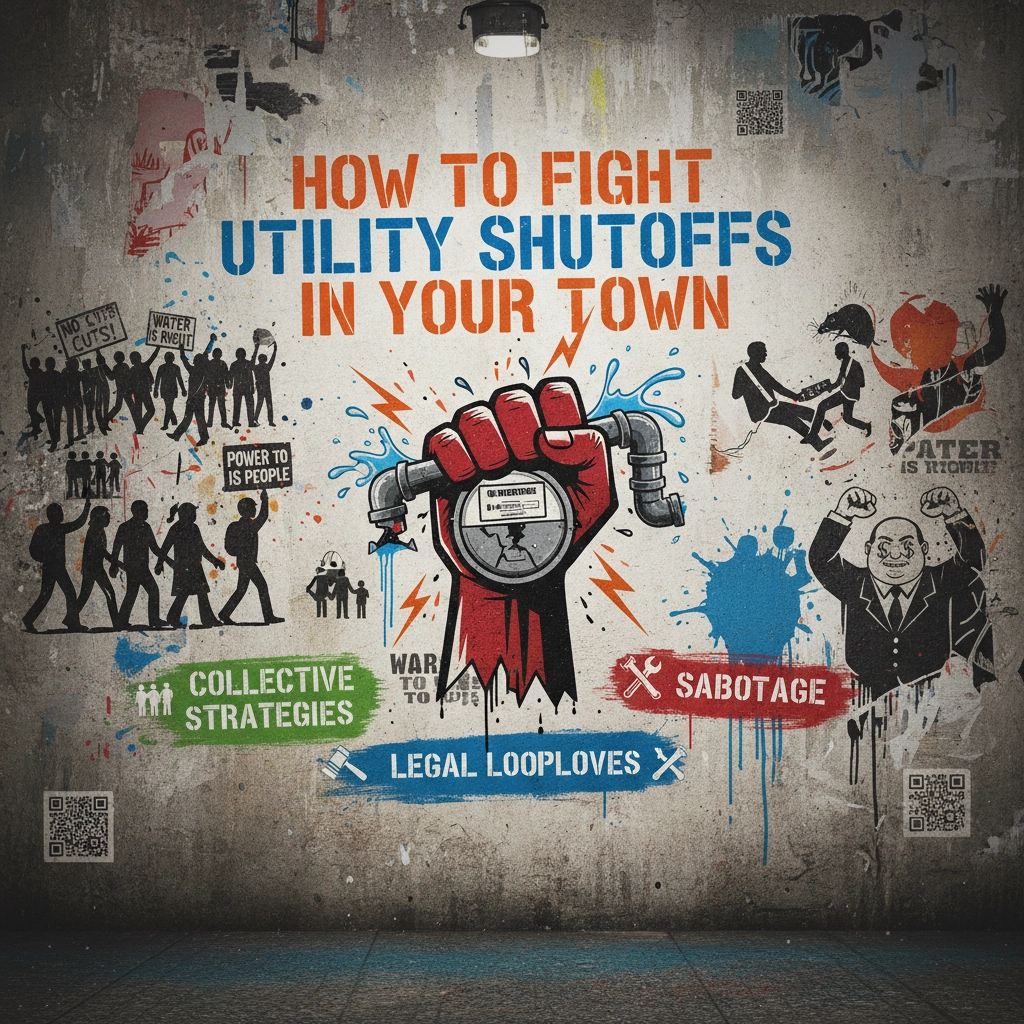 Featured image for How to Fight Utility Shutoffs in Your Town: Collective Strategies, Legal Loopholes, and Sabotage