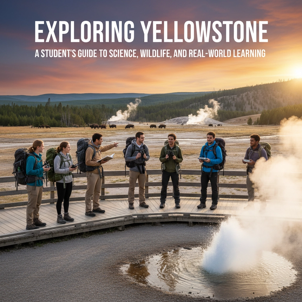Exploring Yellowstone: A Student's Guide to Science, Wildlife, and Real-World Learning