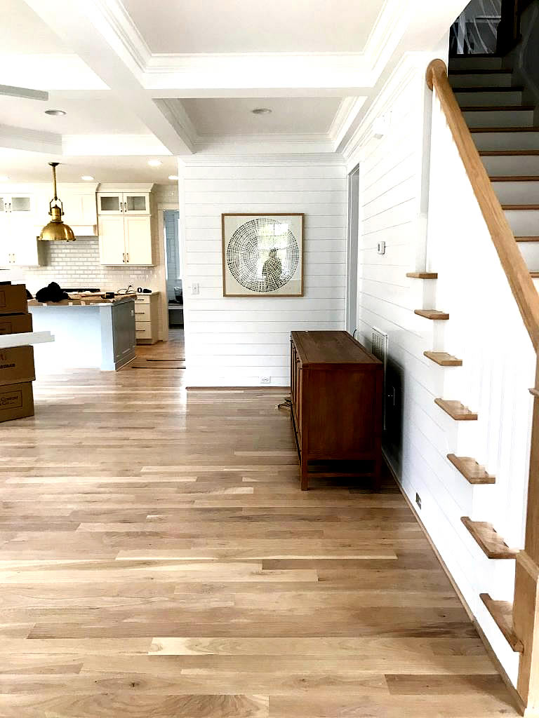 Wide-plank Natural Hardwood Flooring
