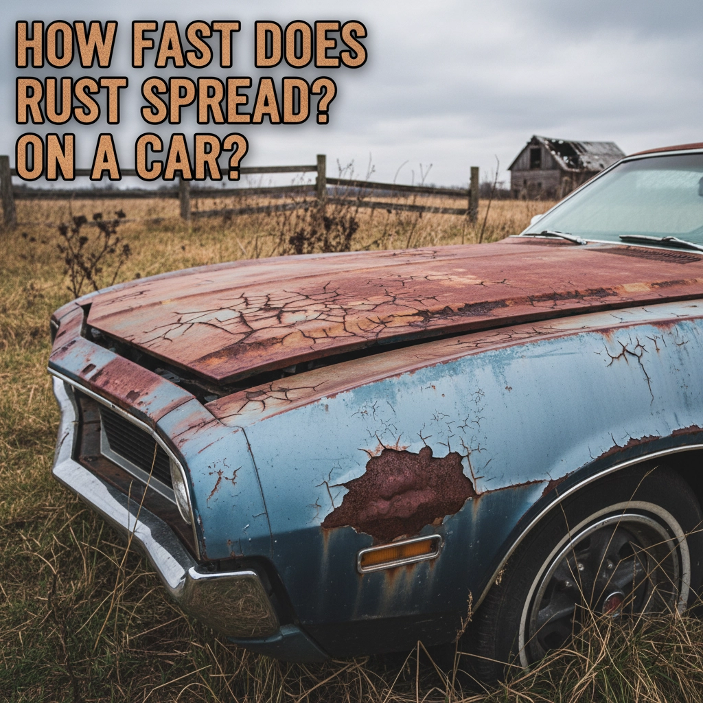 How fast does rust spread on a car?