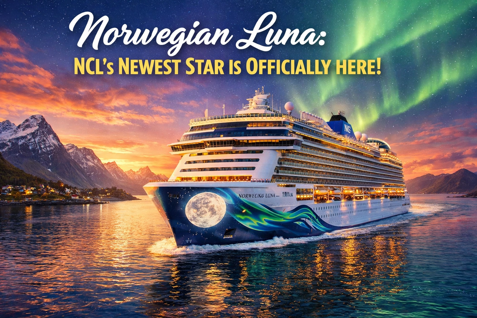 [HERO] Norwegian Luna: NCL’s Newest Star is Officially Here!