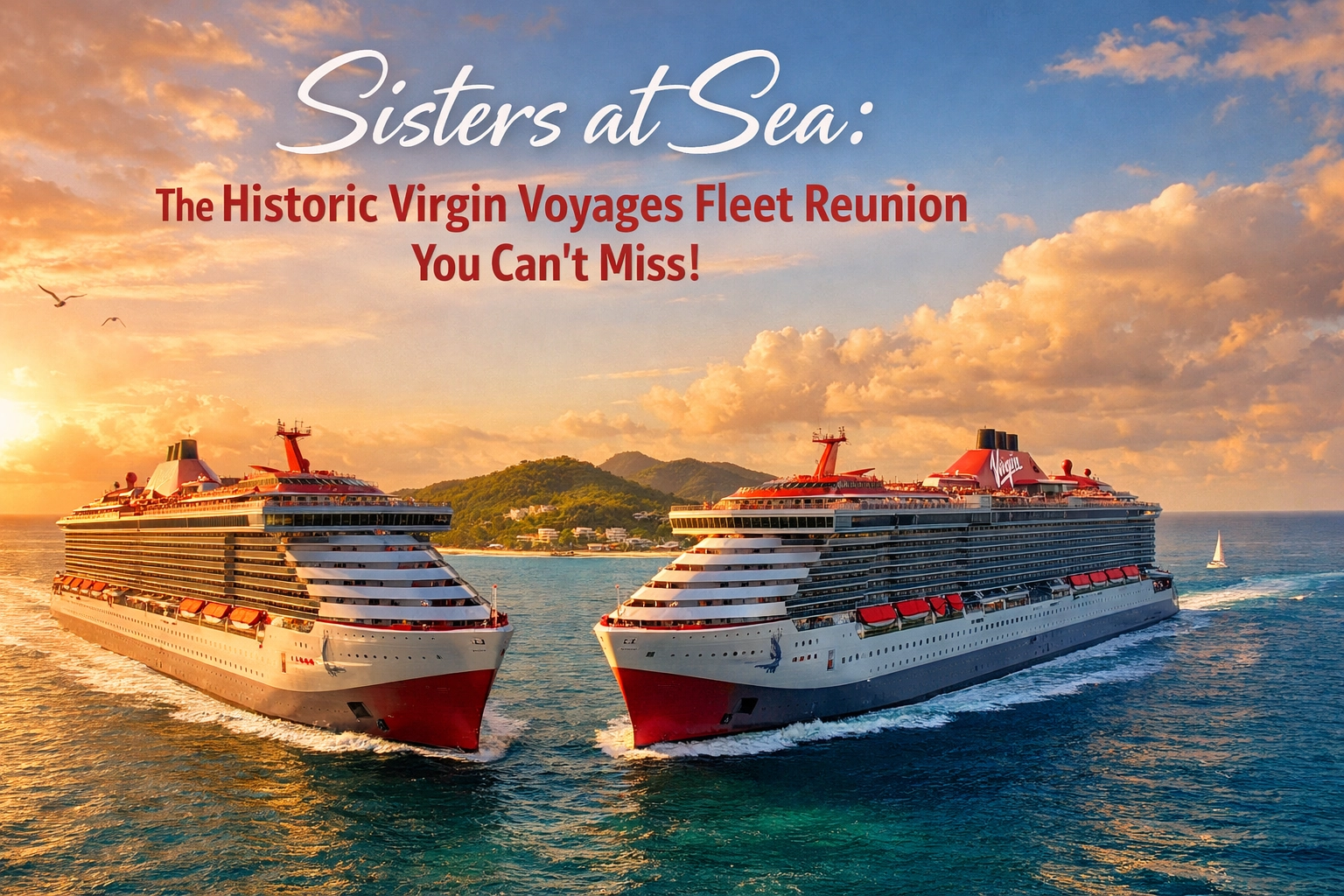 [HERO] Sisters at Sea: The Historic Virgin Voyages Fleet Reunion You Can’t Miss!