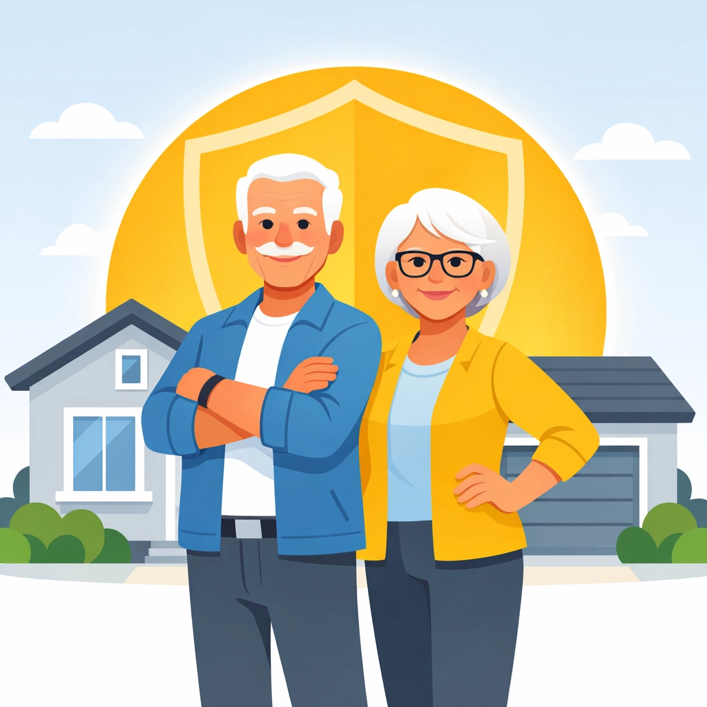 Senior residents in New Haven benefiting from local property tax relief programs.