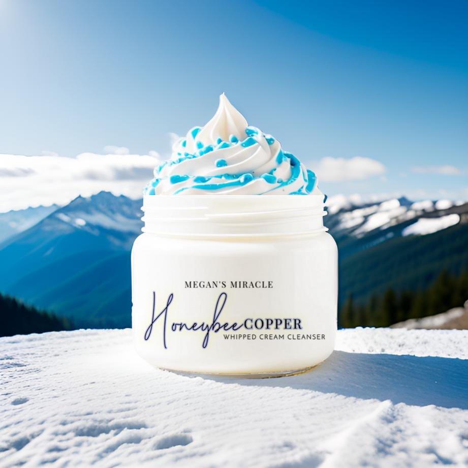 Megan's Miracle Honeybee Copper Whipped Cream Cleanser