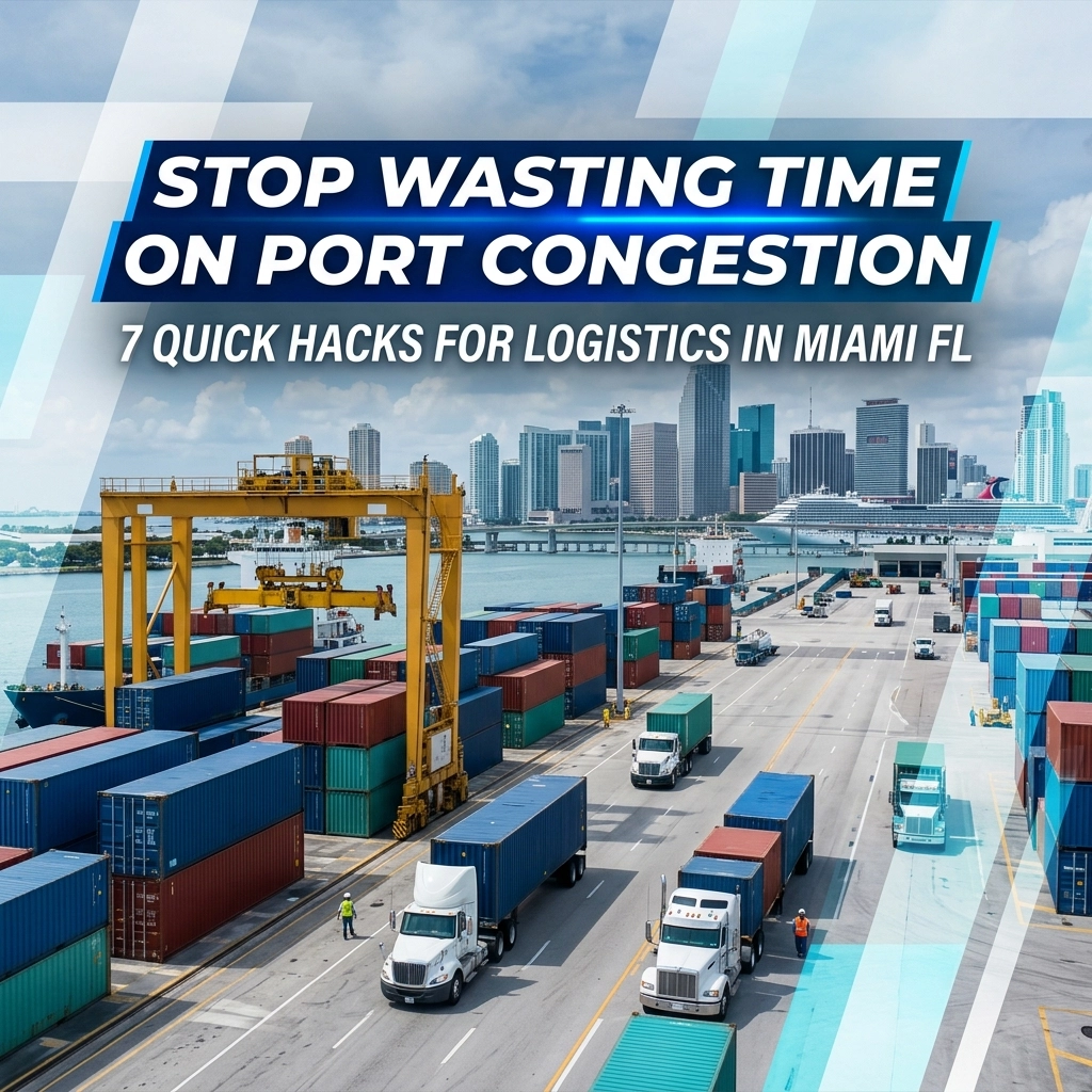[HERO] Stop Wasting Time on Port Congestion: 7 Quick Hacks for Logistics in Miami FL