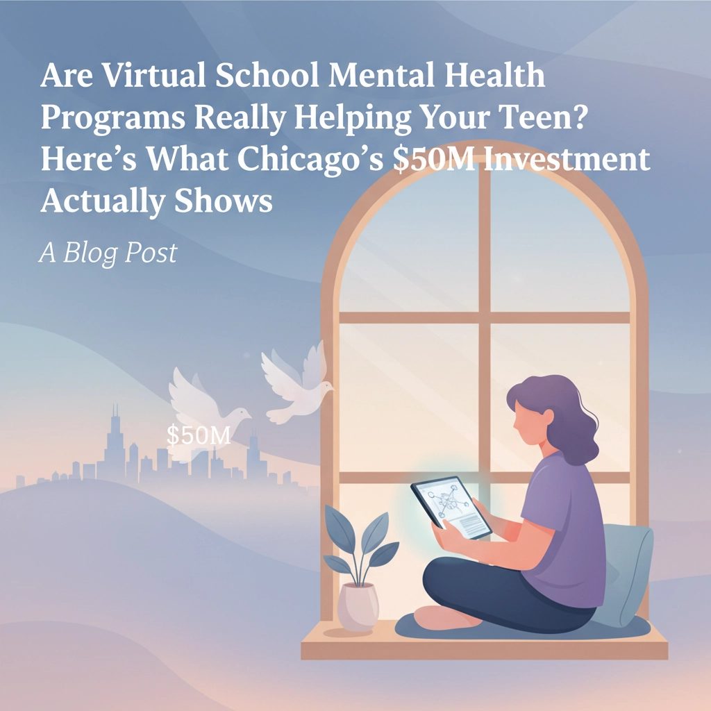 Are Virtual School Mental Health Programs Really Helping Your Teen? Here's What Chicago's $50M Investment Actually Shows