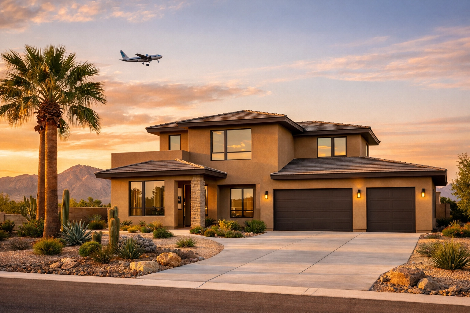 Modern Buckeye Arizona home near Municipal Airport perfect for military families