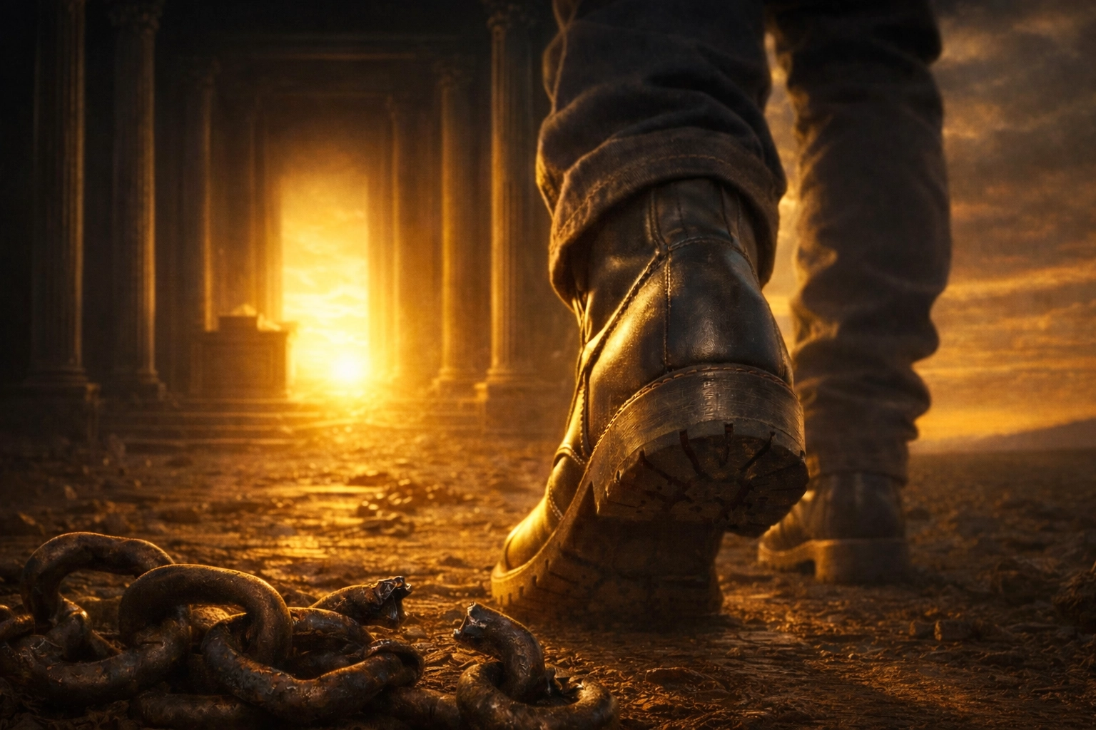 Stepping away from broken chains toward financial sovereignty and asset protection.