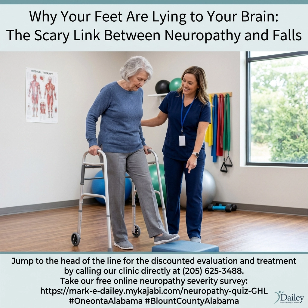 [HERO] Why Your Feet Are Lying to Your Brain: The Scary Link Between Neuropathy and Falls