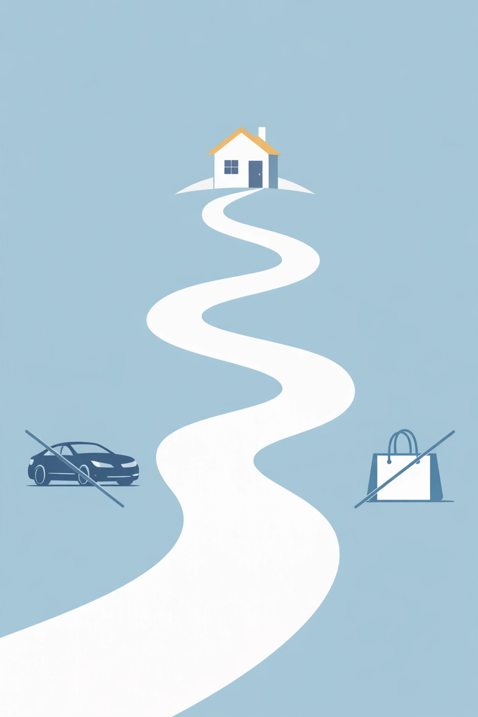 Camino al éxito financiero y compra de vivienda evitando deudas adicionales.