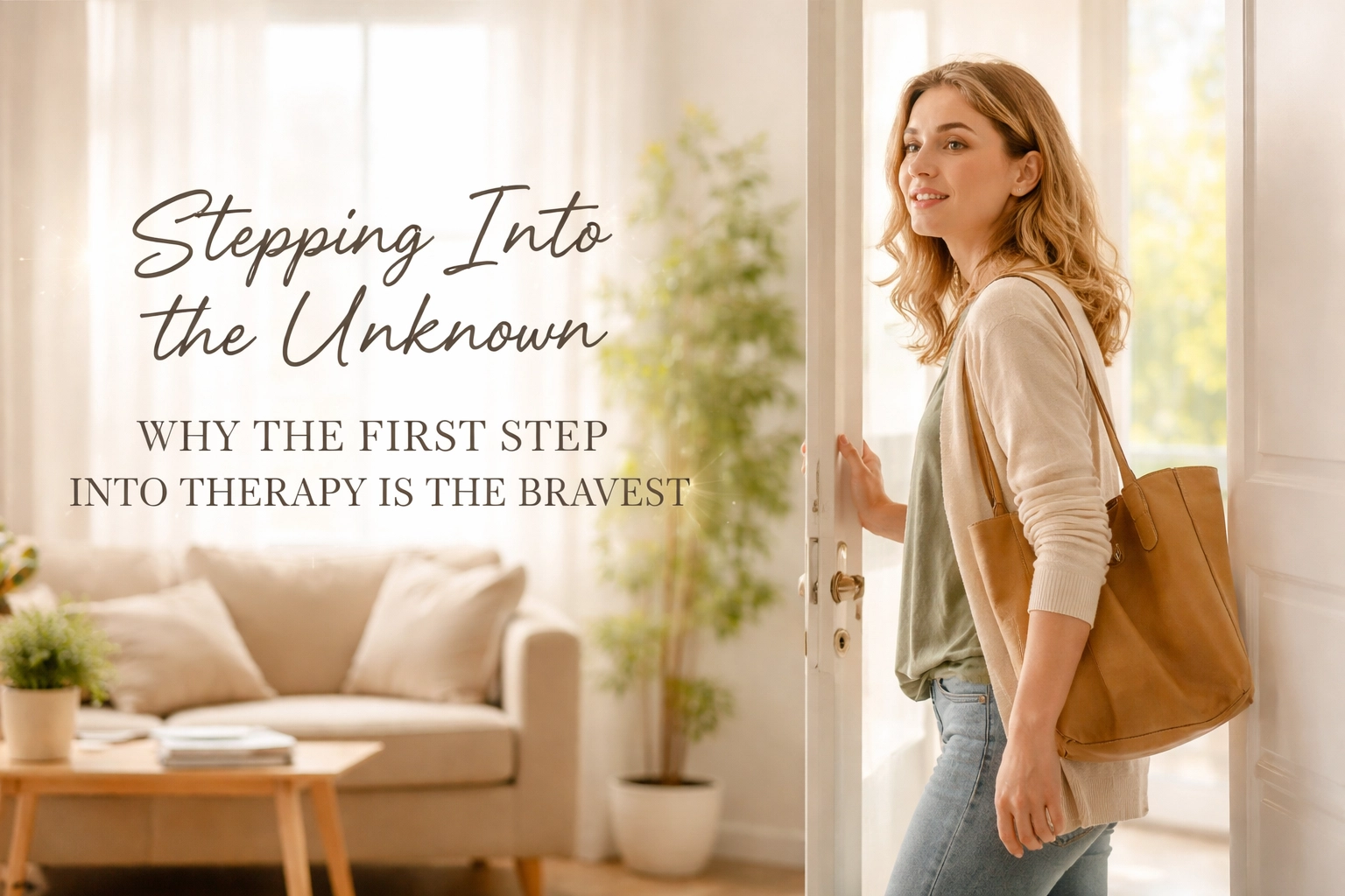 [HERO] Stepping Into the Unknown: Why the First Step Into Therapy is the Bravest