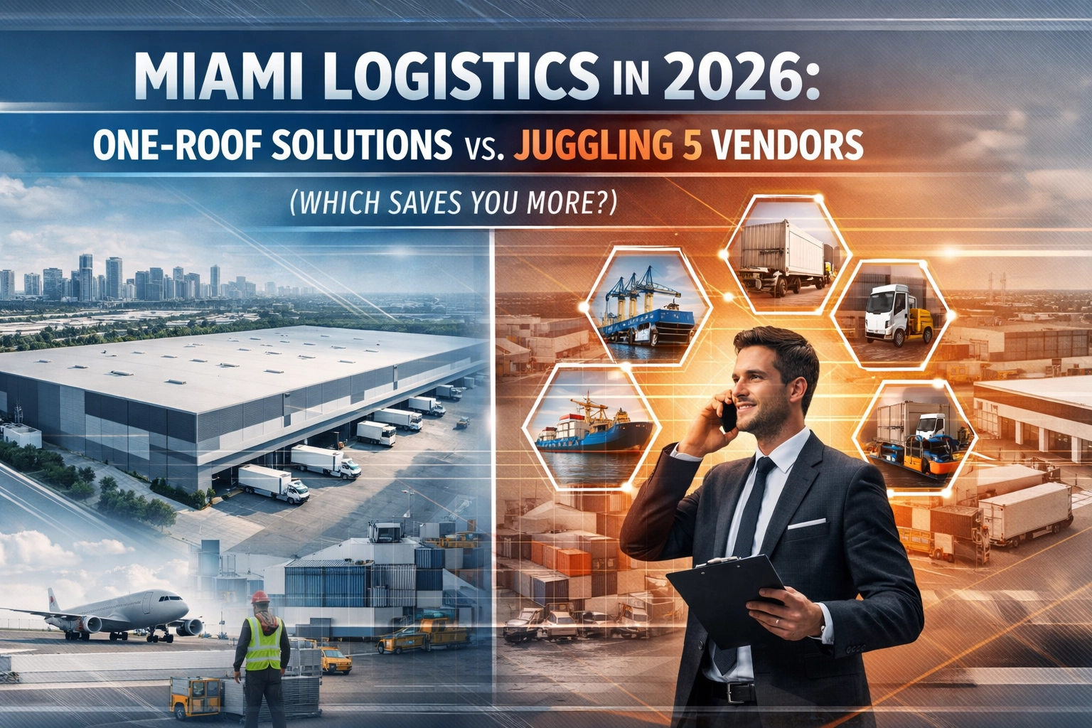 [HERO] Miami Logistics in 2026: One-Roof Solutions vs. Juggling 5 Vendors (Which Saves You More?)