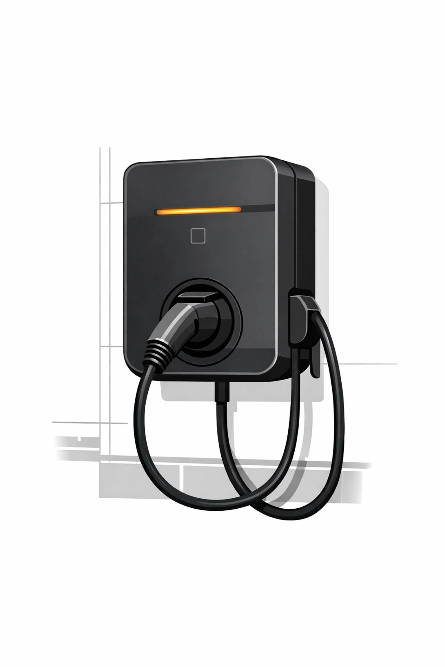 Fachgerechte Installation einer Wallbox für E-Autos in Wiener Haushalten.