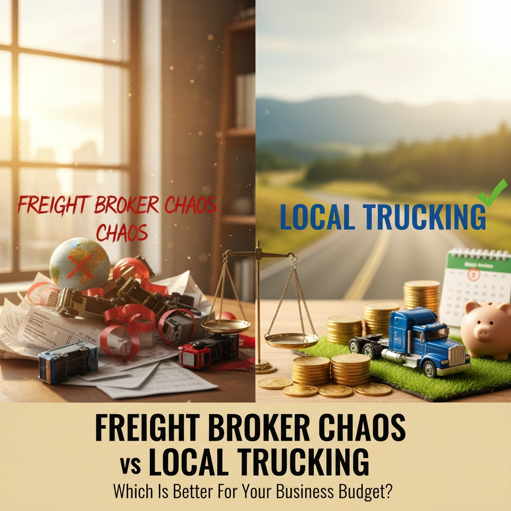 Freight Broker Chaos vs Local Trucking: Which Is Better For Your Business Budget?