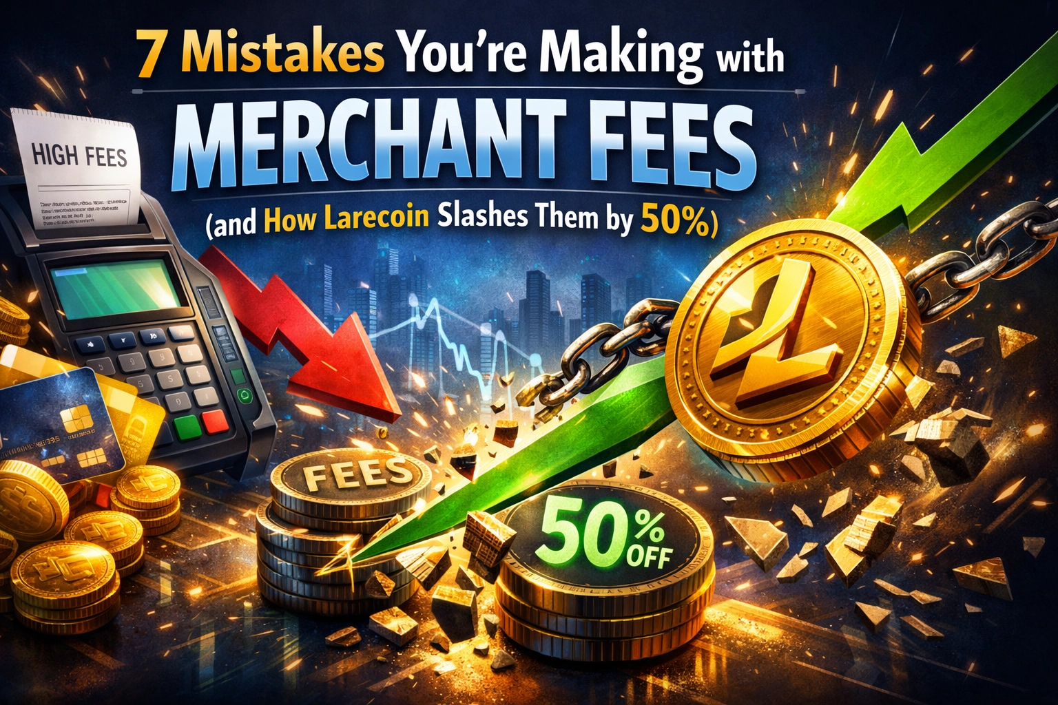 [HERO] 7 Mistakes You’re Making with Merchant Fees (and How Larecoin Slashes Them by 50%)