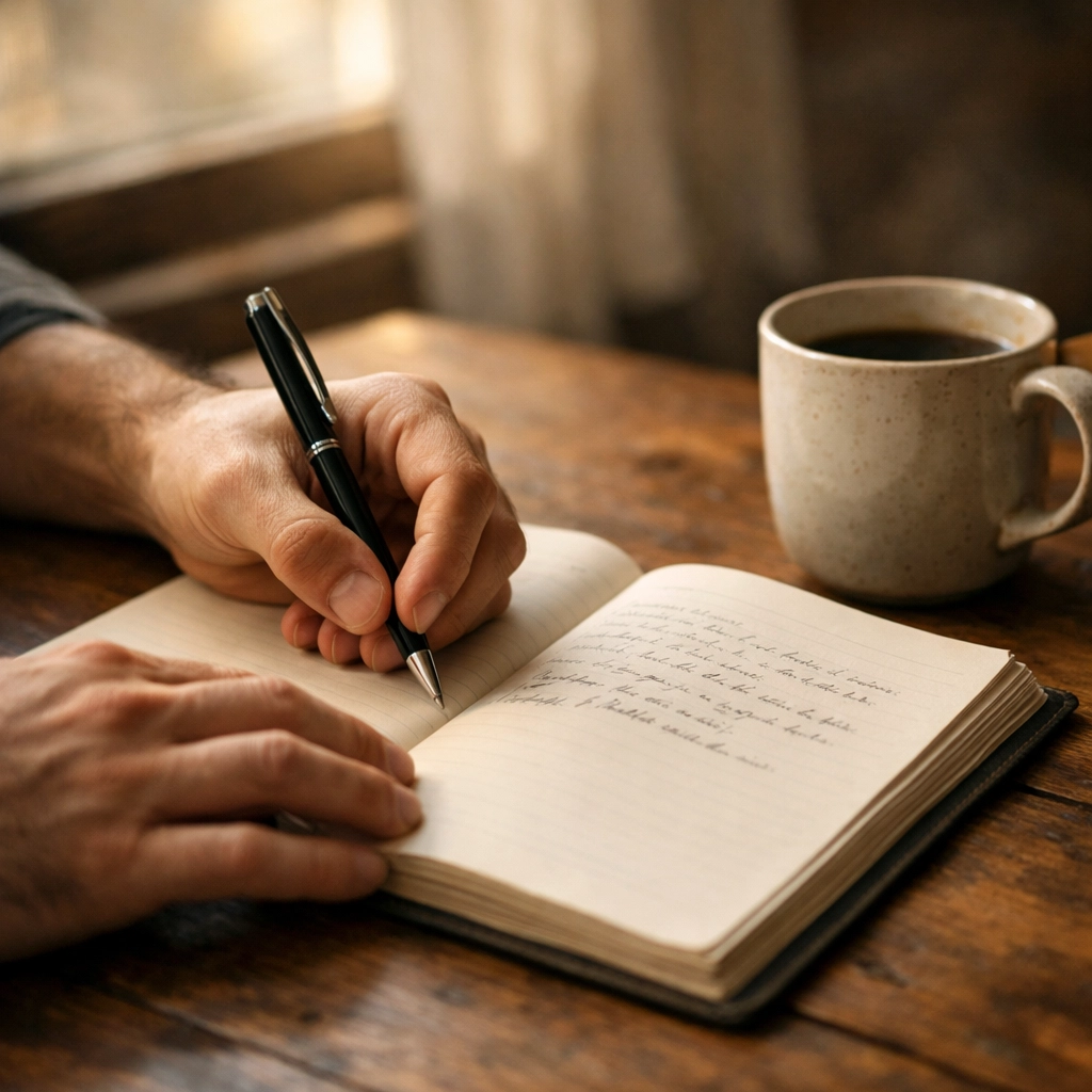 Napló írás kávéval - új szokások kialakítása pornófüggőség leszokásnál