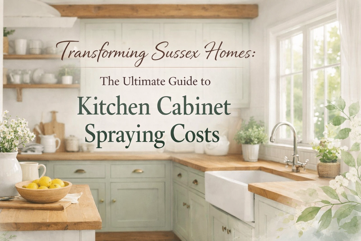 [HERO] Transforming Sussex Homes: The Ultimate Guide to Kitchen Cabinet Spraying Costs