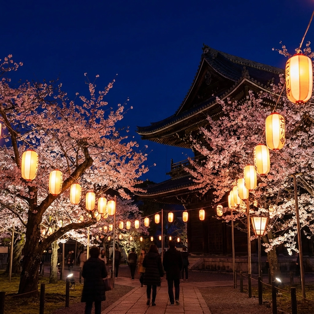 Cherry Blossom Festival in Japan