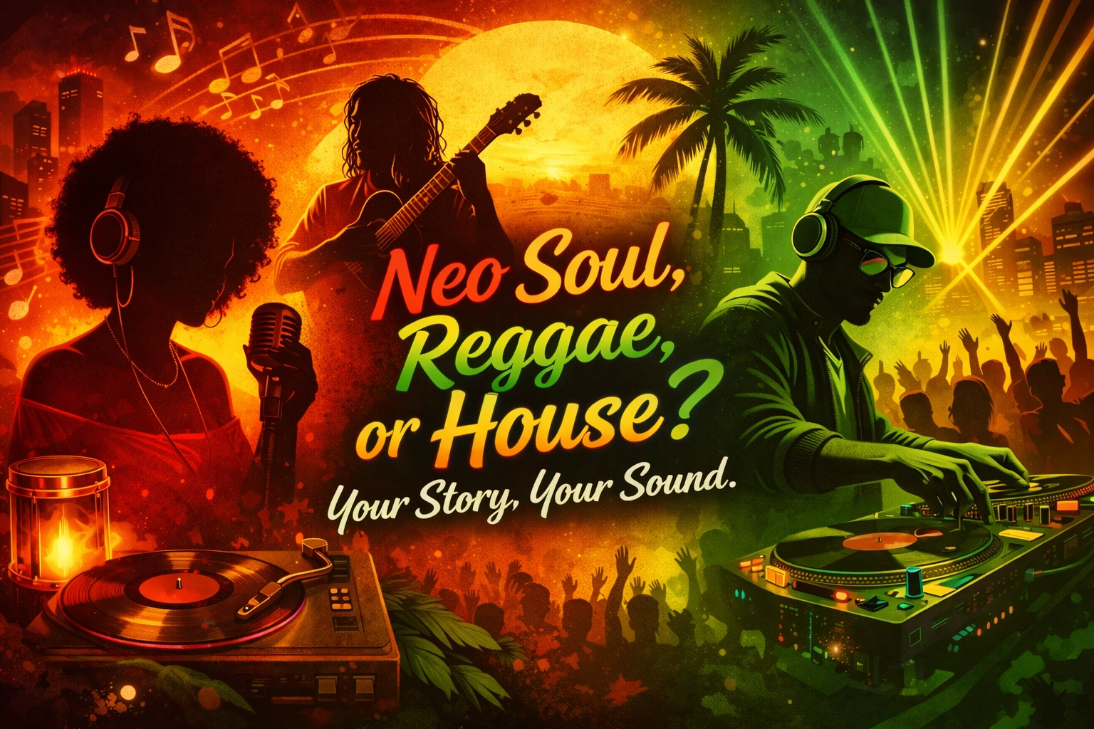 [HERO] Neo Soul, Reggae, or House? Your Story, Your Sound.