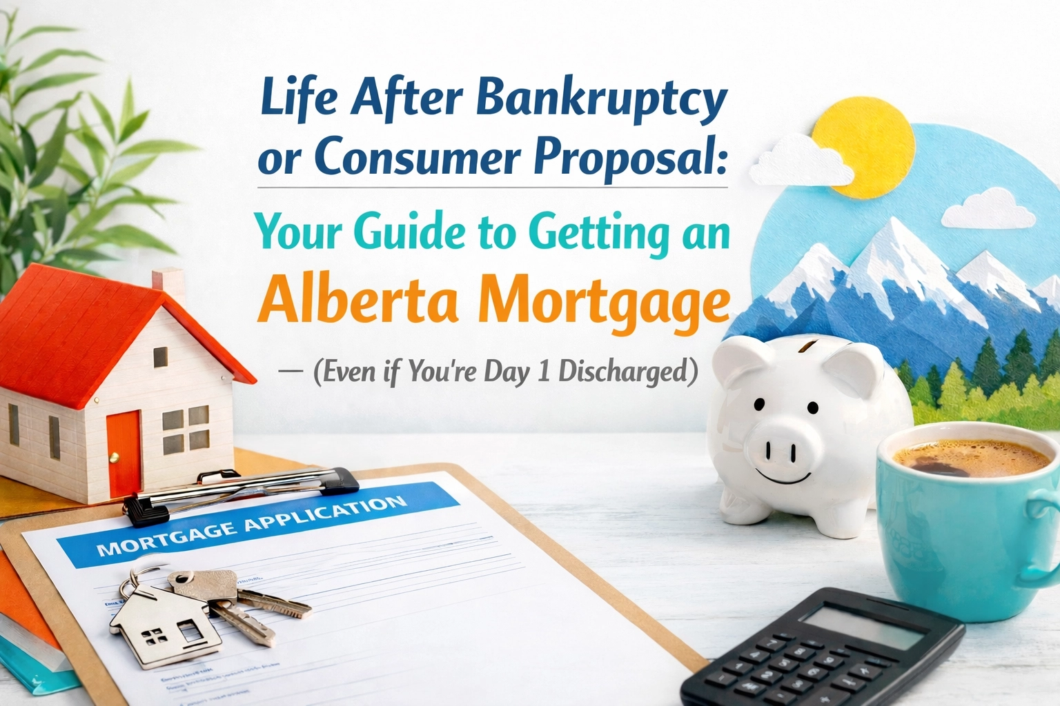 Getting A Mortgage after Consumer Proposal or Bankruptcy in Alberta