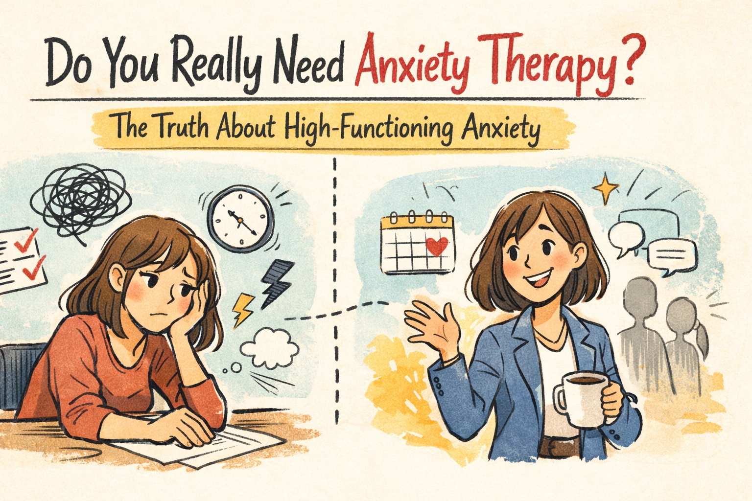 [HERO] Do You Really Need Anxiety Therapy? The Truth About High-Functioning Anxiety