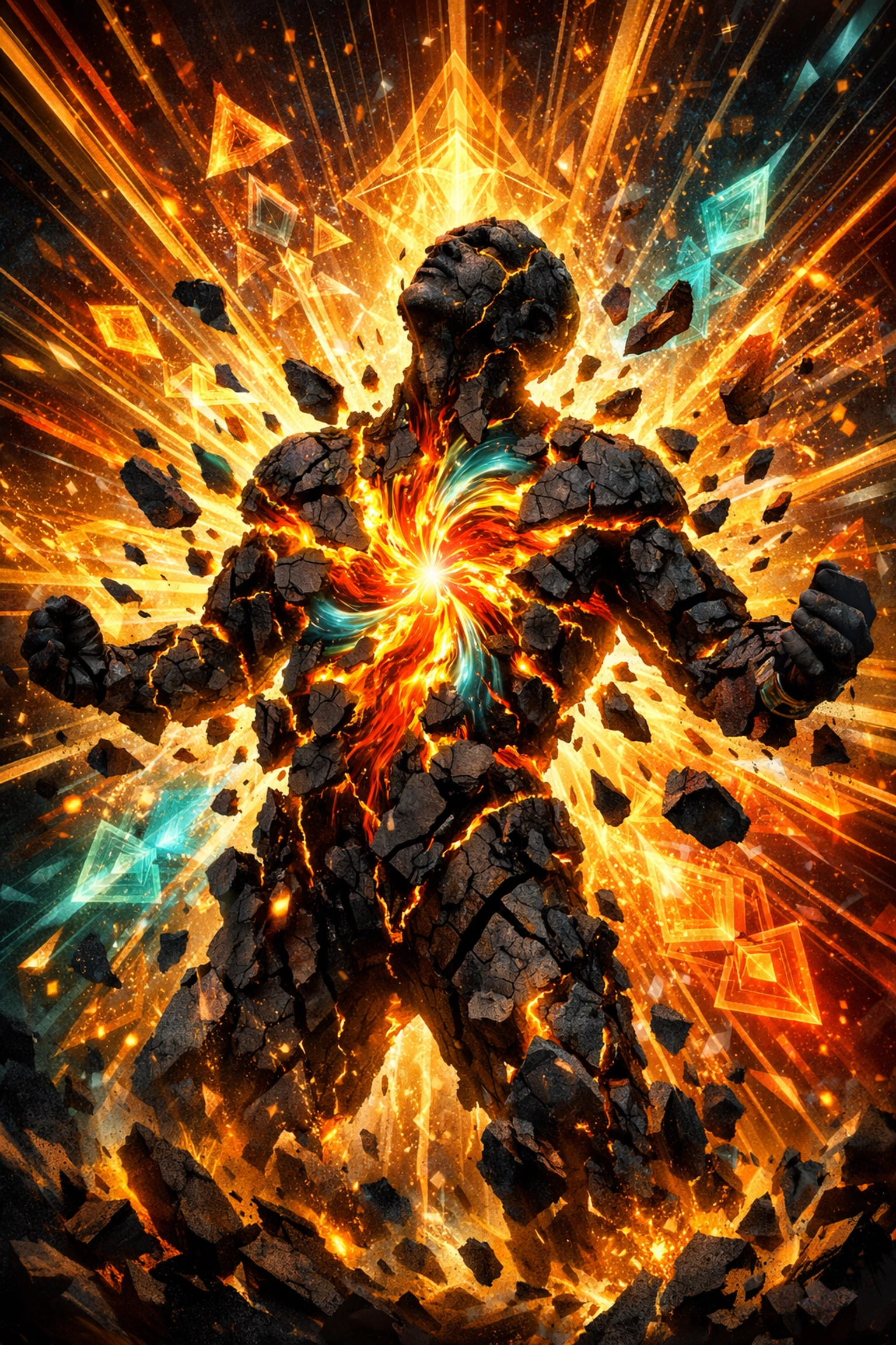 Silhouette of a person releasing stored trauma and stress during a powerful nervous system reset.