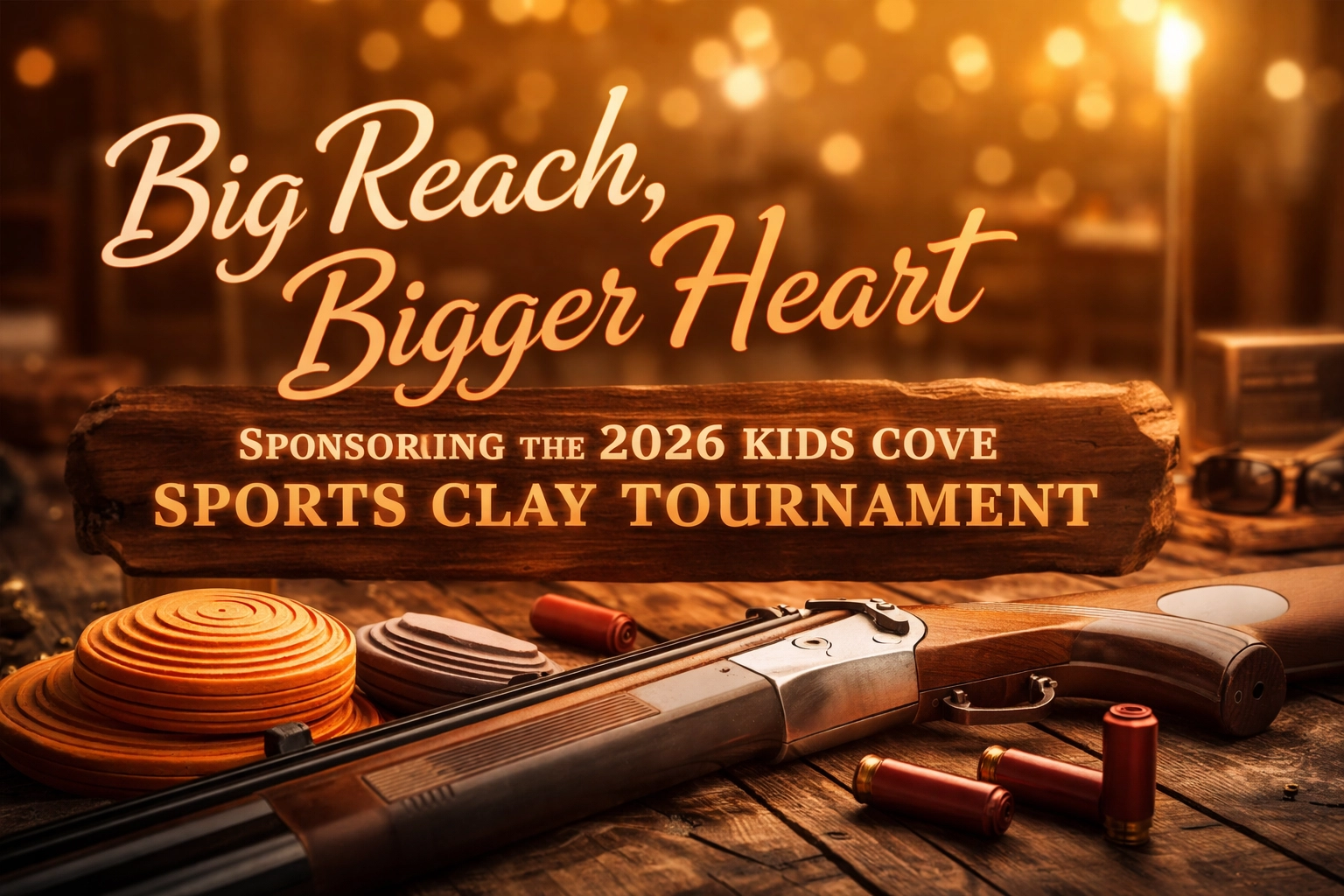 [HERO] Big Reach, Bigger Heart: Sponsoring the 2026 Kids Cove Sports Clay Tournament
