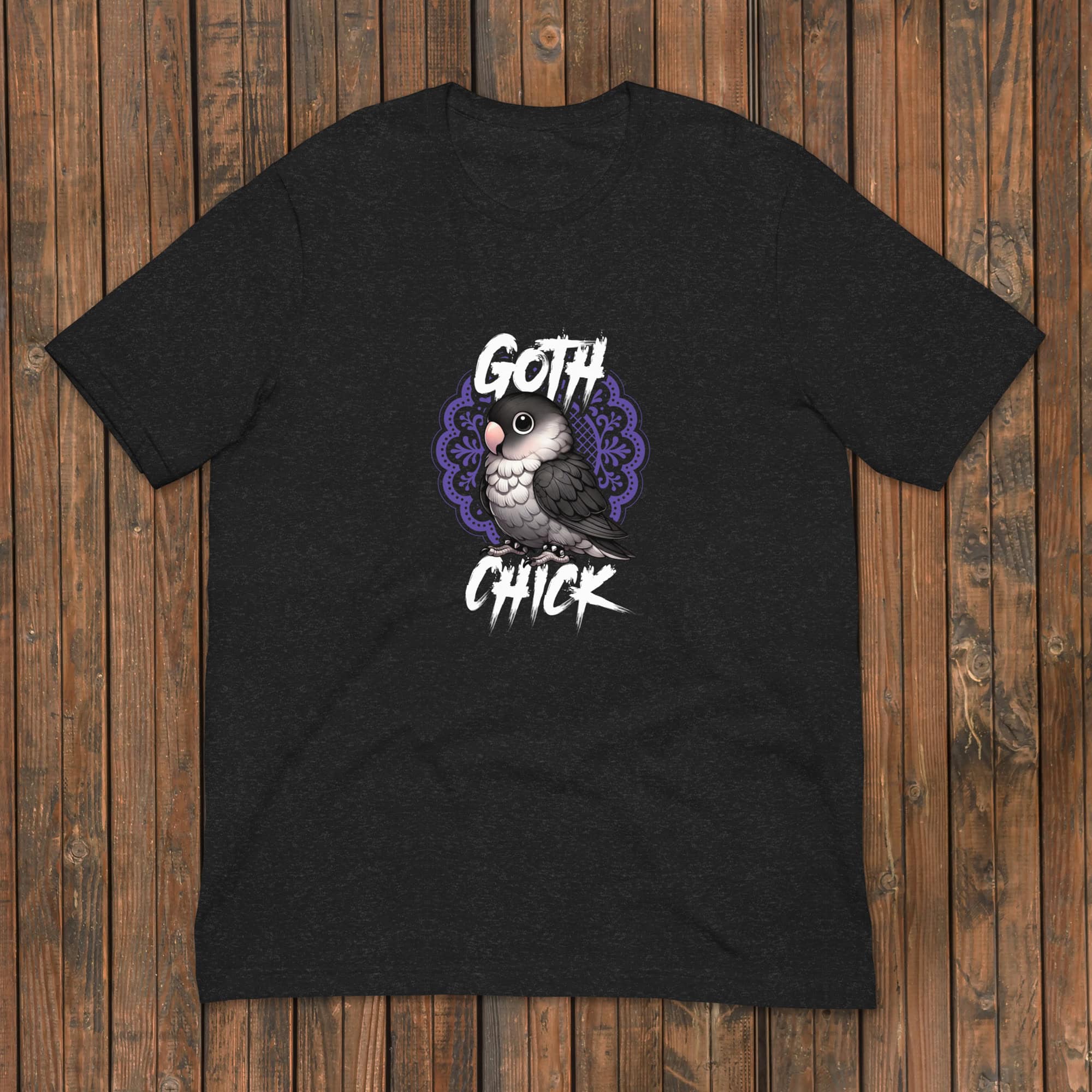 Goth Chick Cockatiel T-Shirt