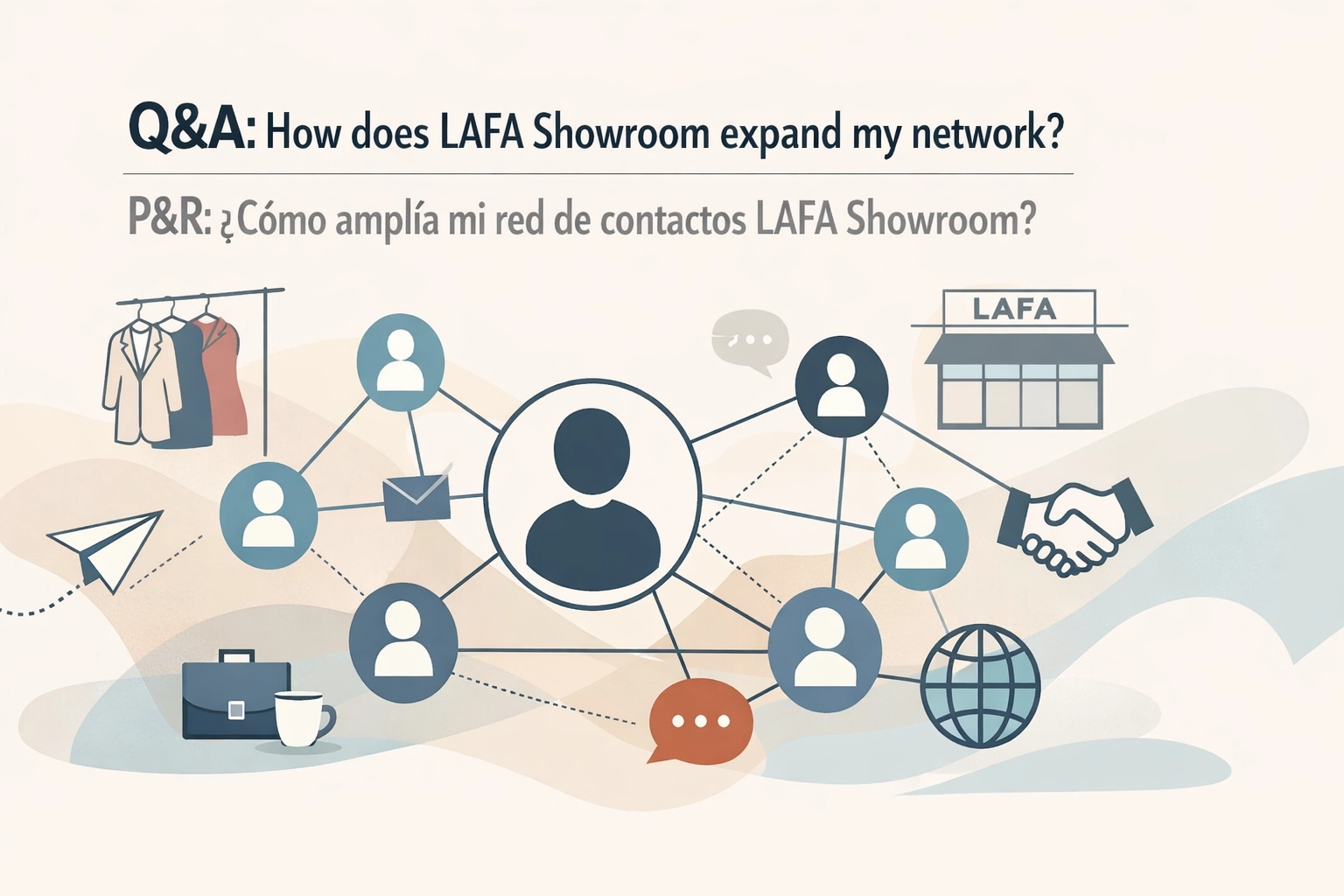 [HERO] Q&A: How does LAFA Showroom expand my network? | P&R: ¿Cómo amplía mi red de contactos LAFA Showroom?