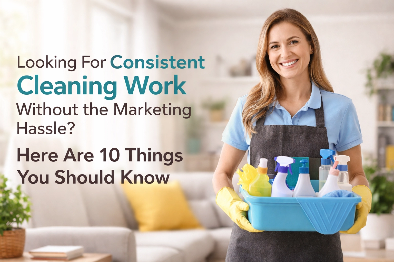 [HERO] Looking For Consistent Cleaning Work Without the Marketing Hassle? Here Are 10 Things You Should Know