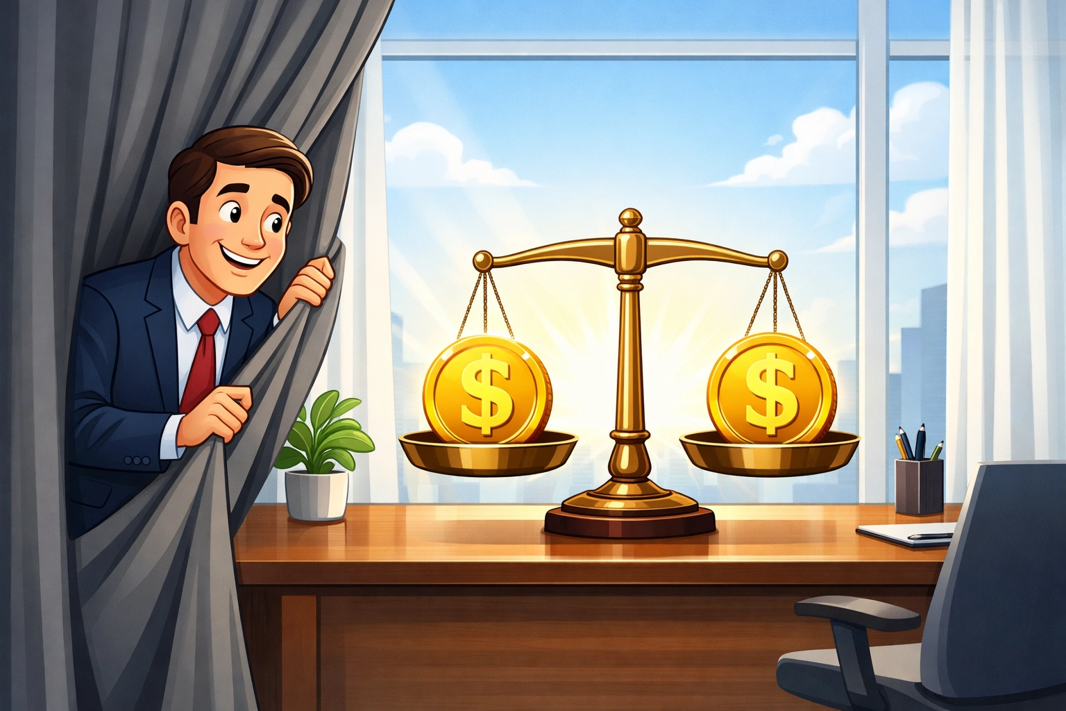 Insurance expert showing balanced policy premiums for fair 2026 regulation updates and transparency.