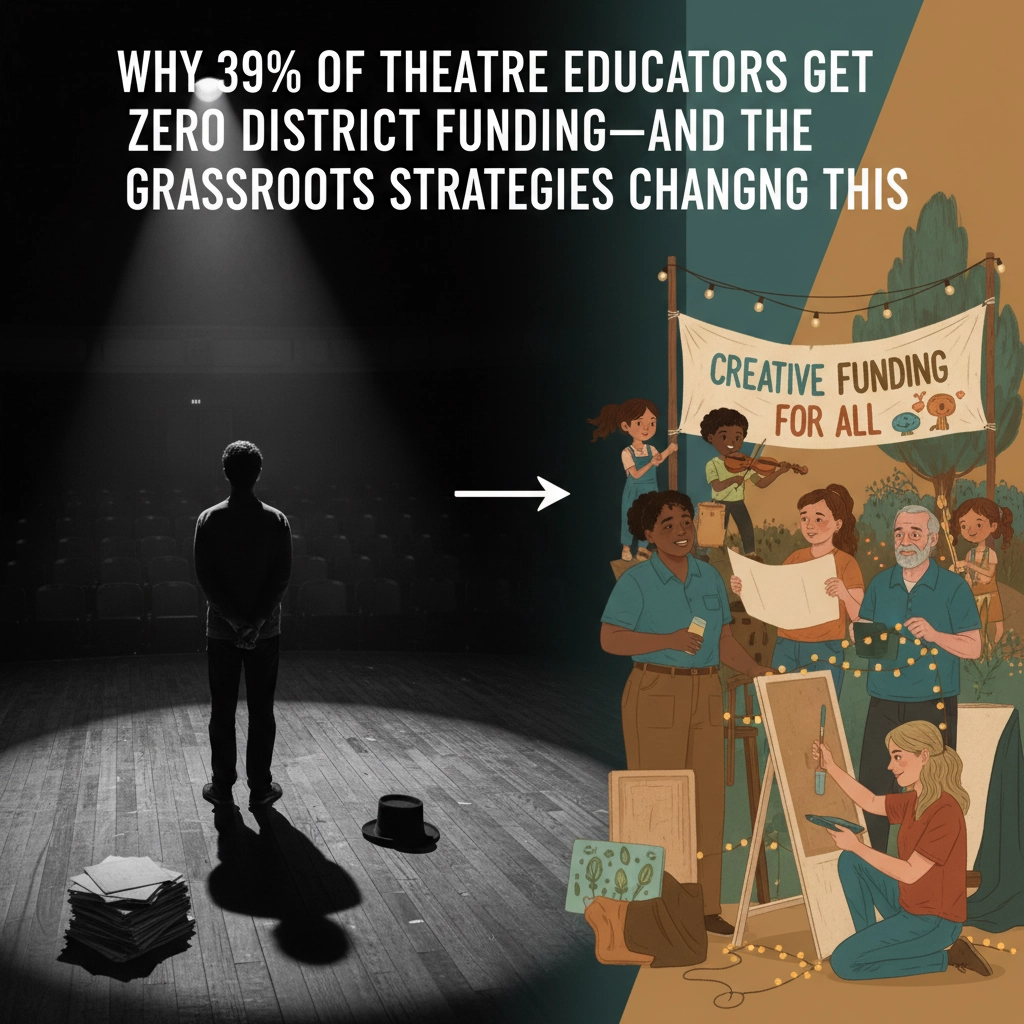 Why 39% of Theatre Educators Get Zero District Funding: and the Grassroots Strategies Changing This