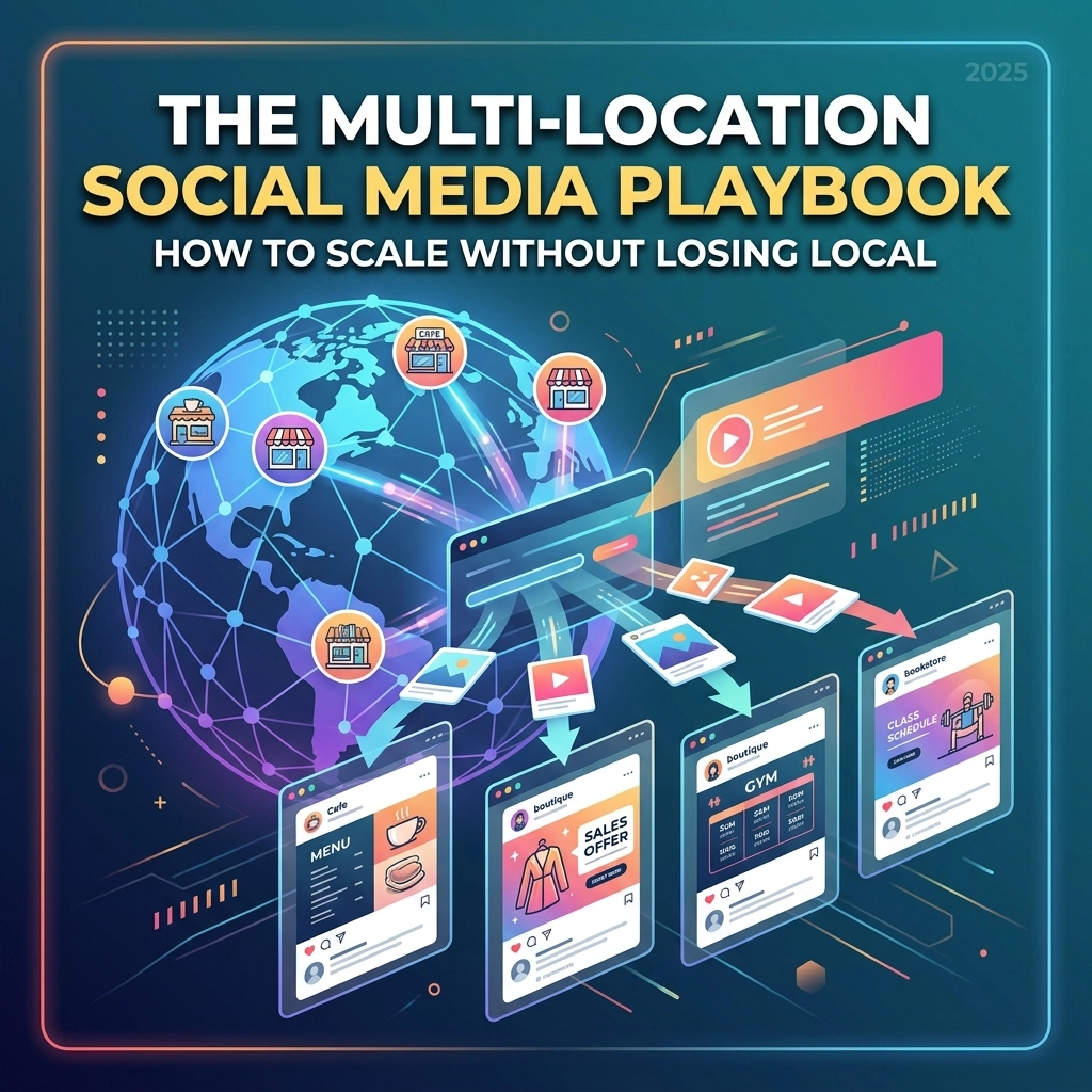 The Multi-Location Social Media Playbook: How to Scale Without Losing Local