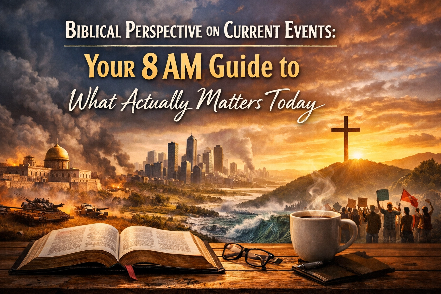 [HERO] Biblical Perspective on Current Events: Your 8 AM Guide to What Actually Matters Today