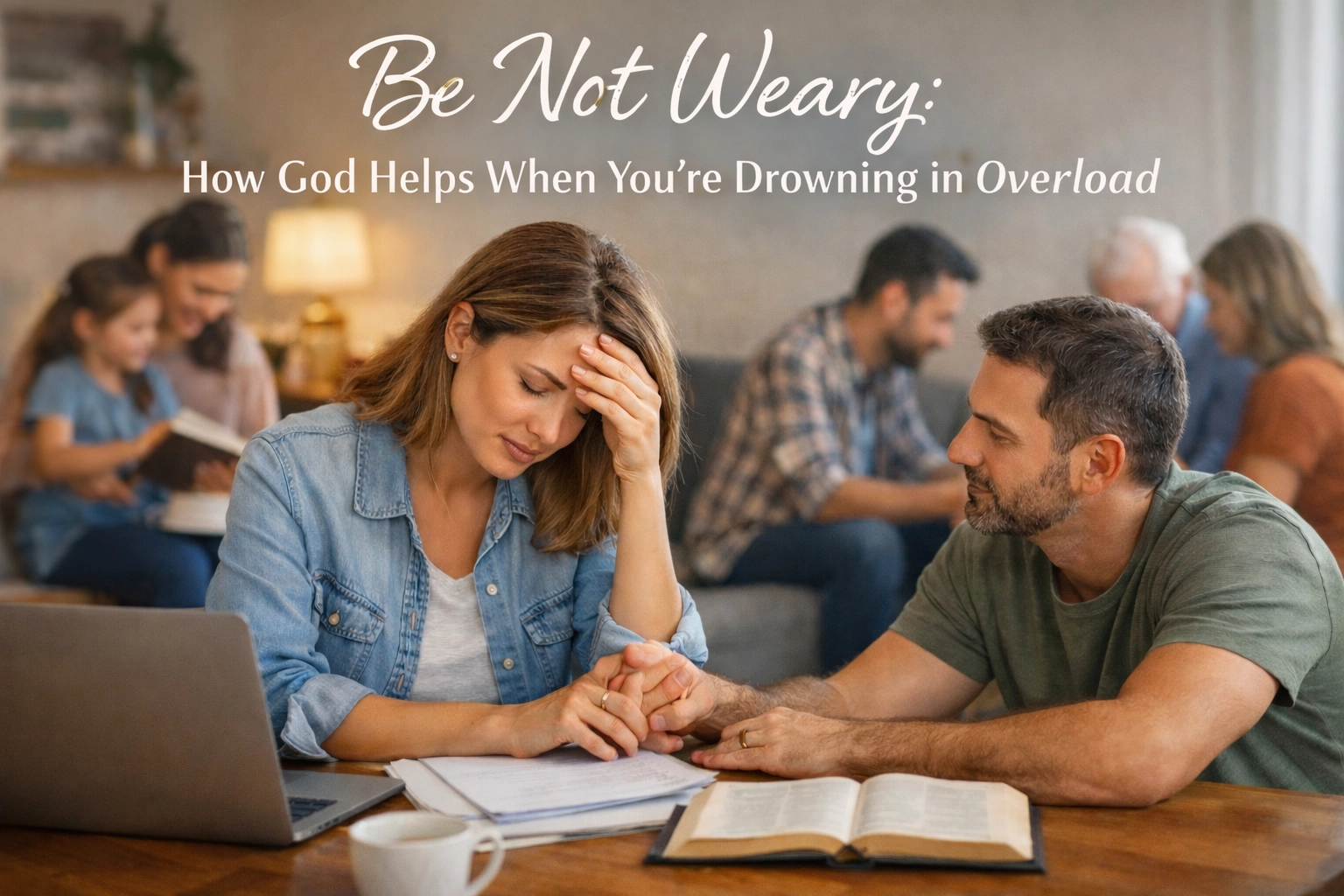 [HERO] Be Not Weary: How God Helps When You’re Drowning in Overload