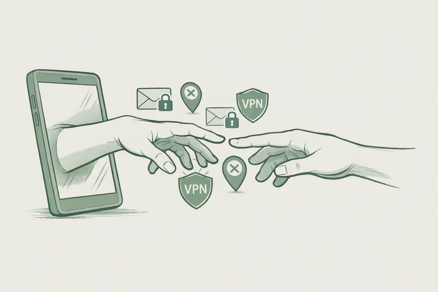 Digital connection between LGBTQ+ asylum seekers sharing escape resources online