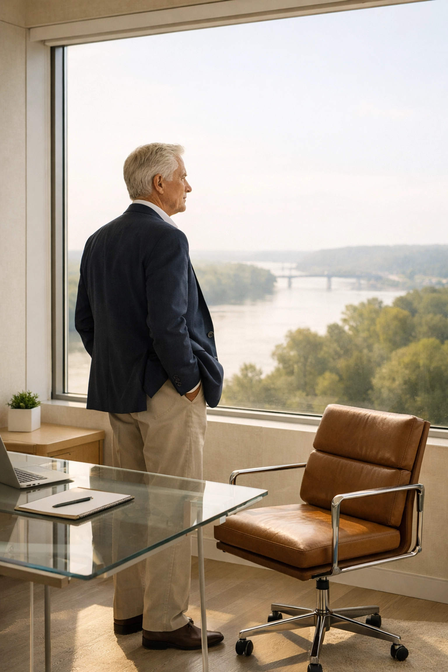 Mississippi business owner reflecting on his identity before choosing to sell a business in Mississippi.