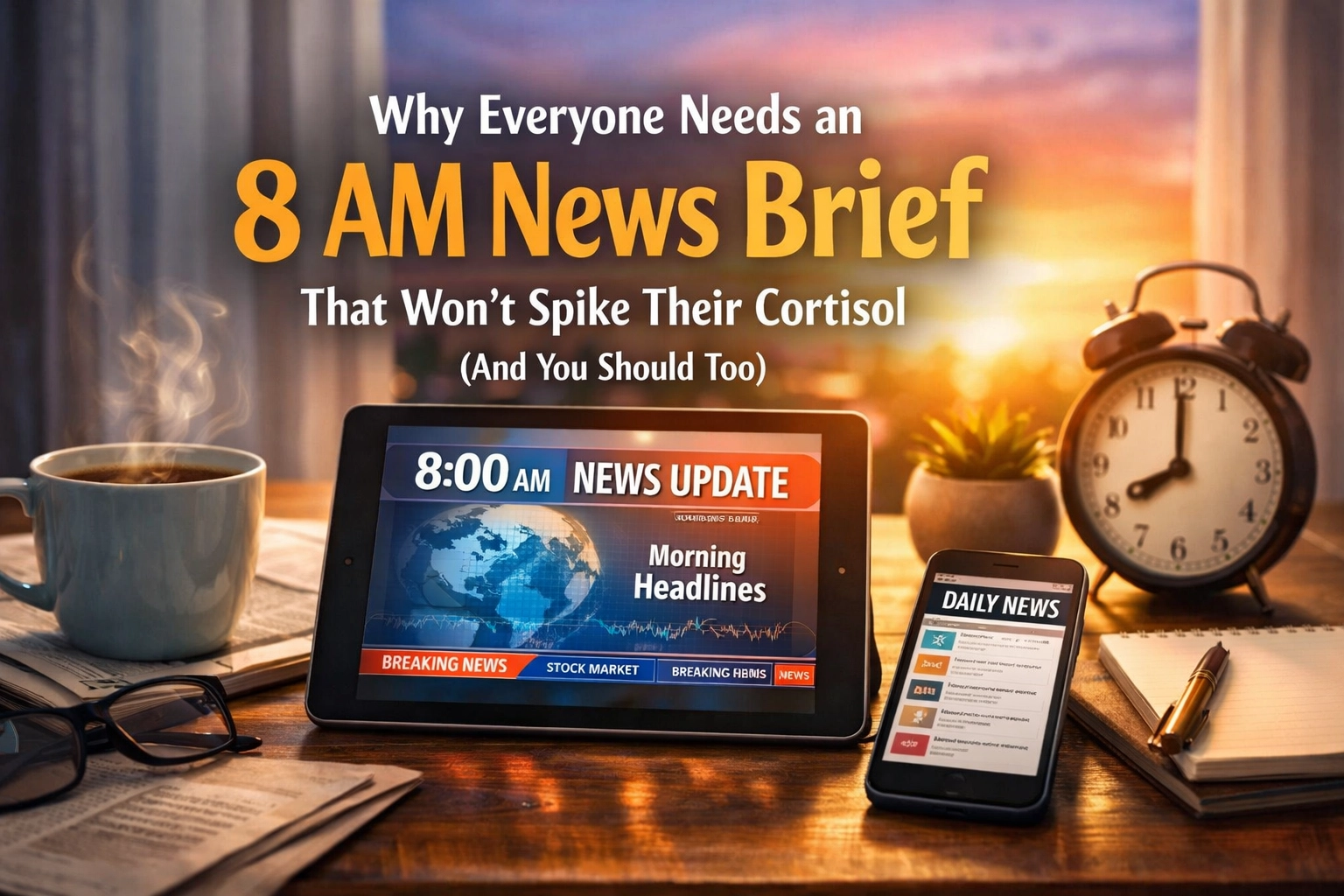 [HERO] Why Everyone Needs an 8 AM News Brief That Won