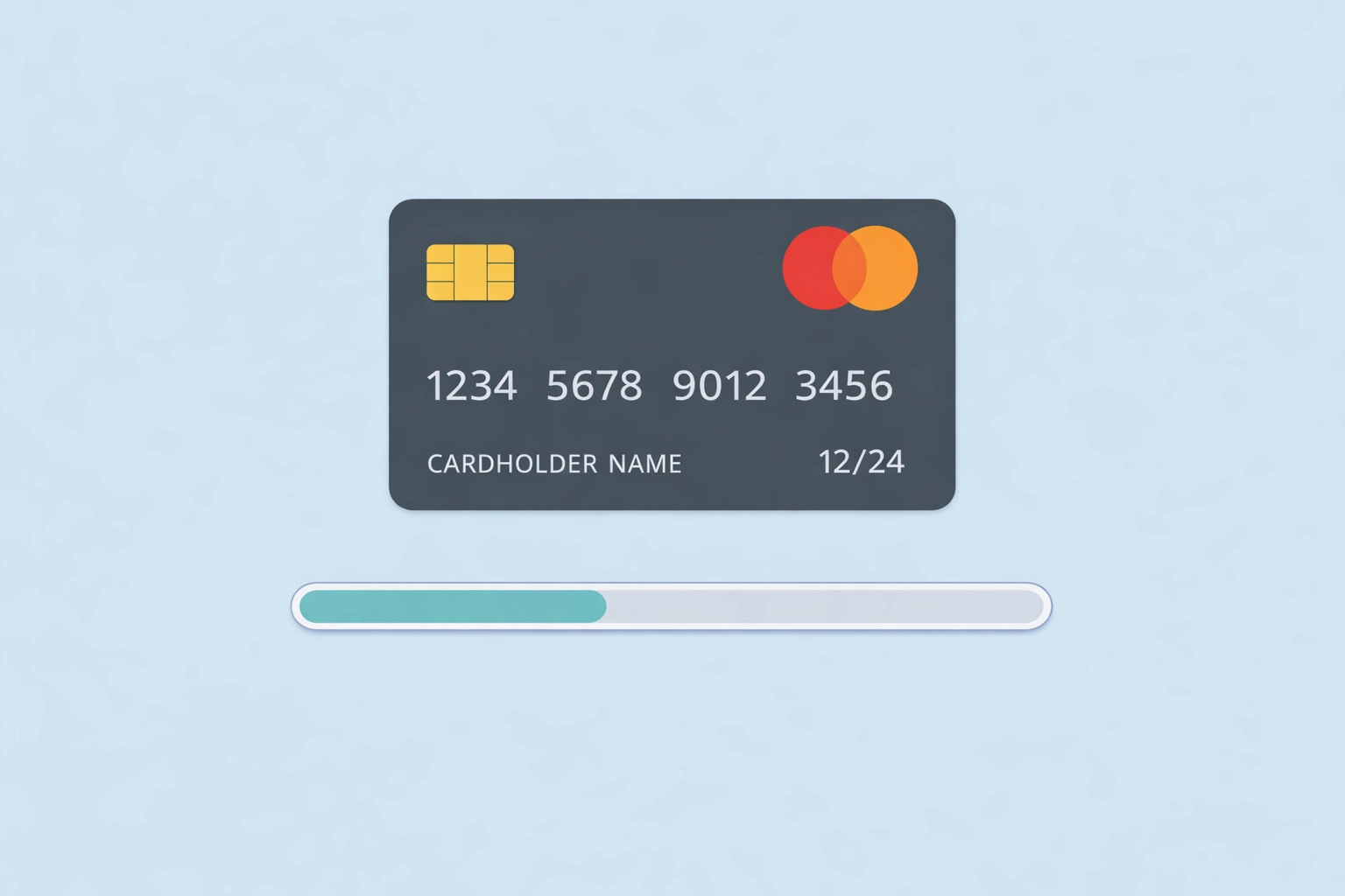 Tarjeta de crédito mostrando un uso del 30%, ideal para calificar a un préstamo hipotecario.