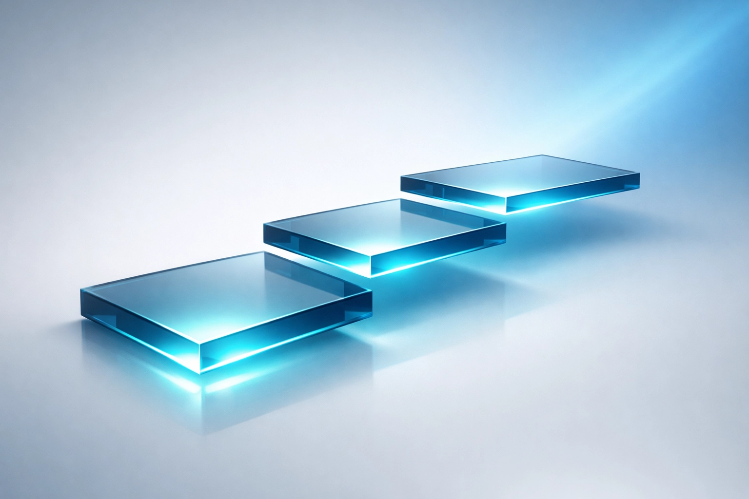 Three rising platforms illustrating the structured path to a successful Louisiana business transition and sale.