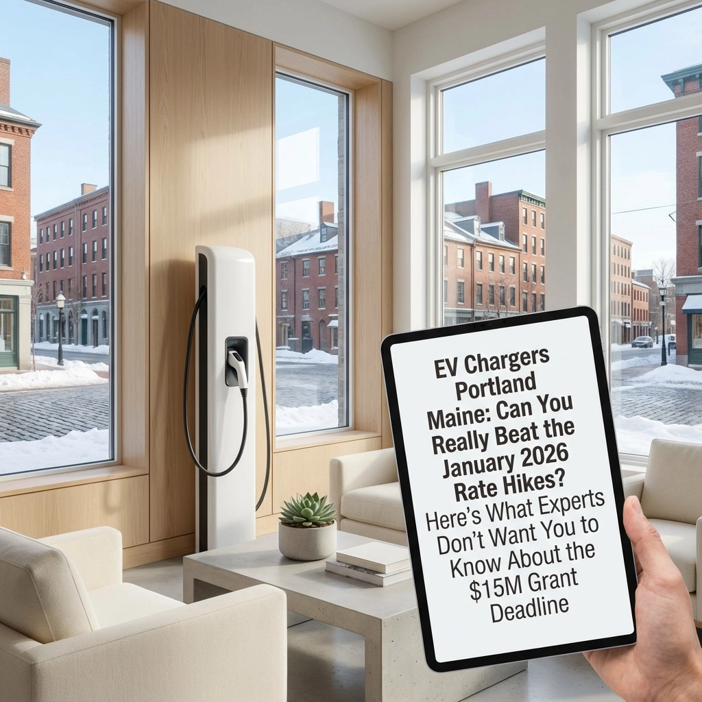 EV Chargers Portland Maine: Can You Really Beat the January 2026 Rate Hikes? Here's What Experts Don't Want You to Know About the $15M Grant Deadline