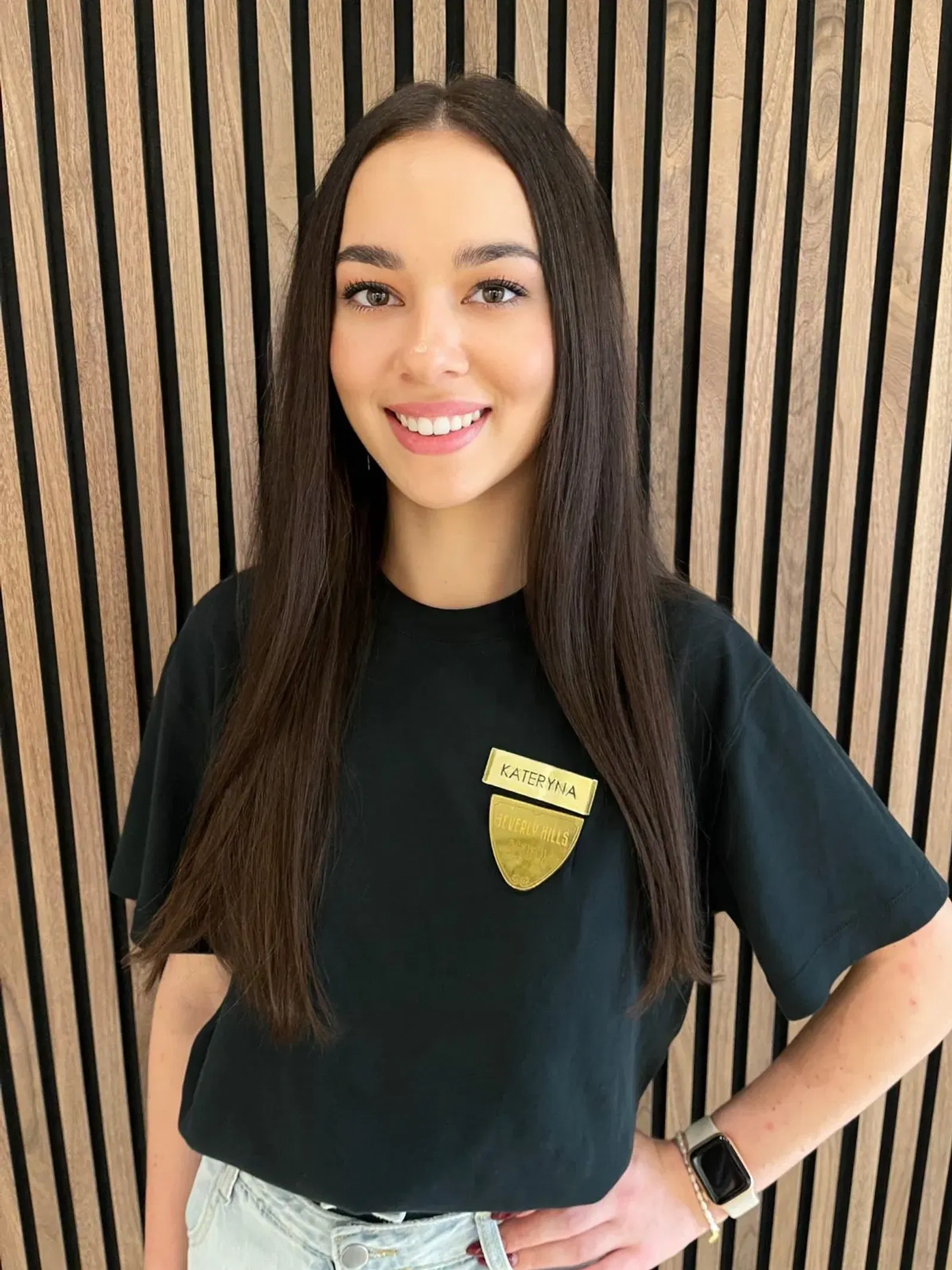 Professional and friendly staff member at Beverly Hills Beauty and Spa Salon