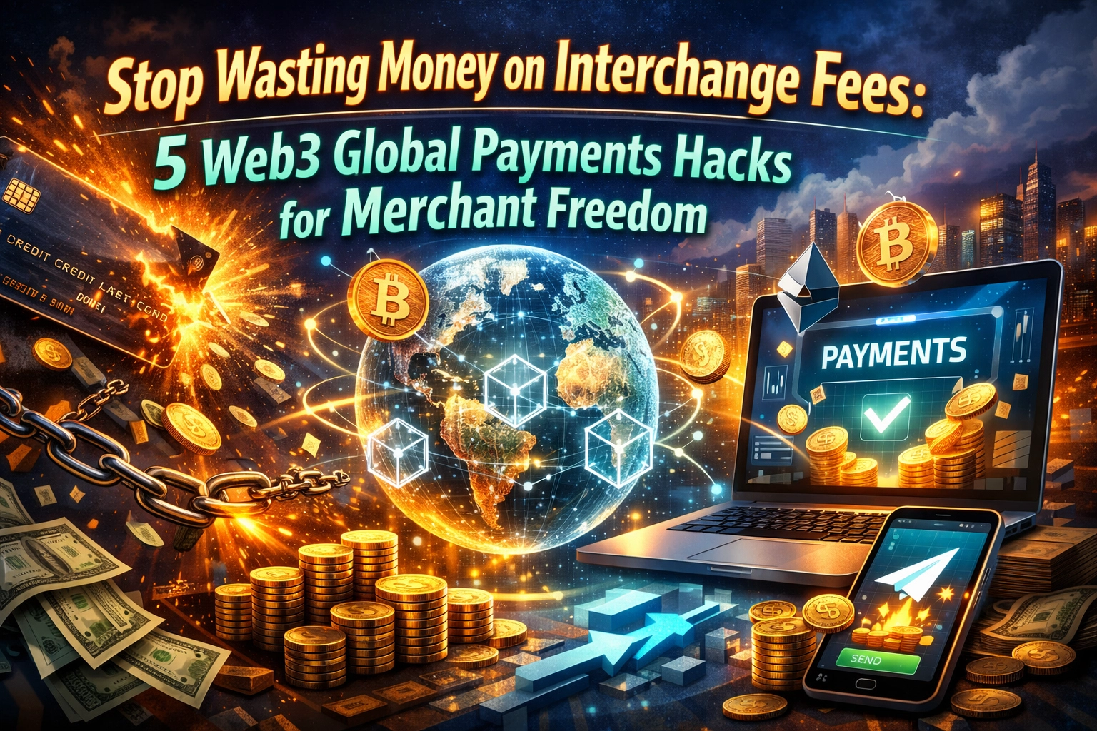 [HERO] Stop Wasting Money on Interchange Fees: 5 Web3 Global Payments Hacks for Merchant Freedom