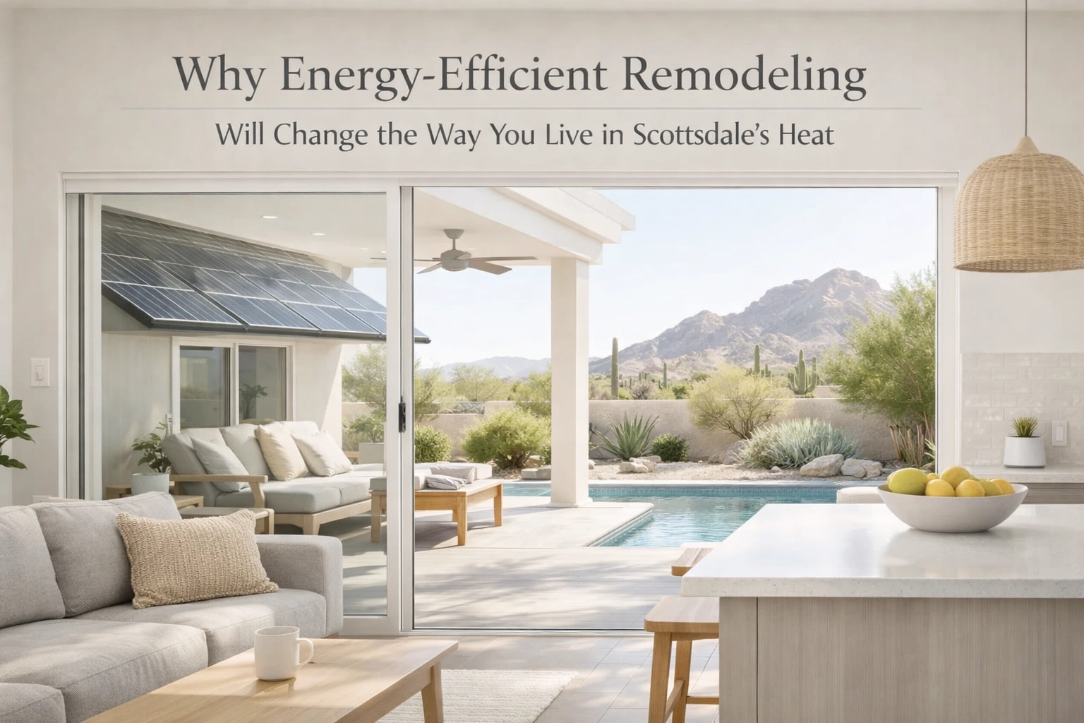 [HERO] Why Energy-Efficient Remodeling Will Change the Way You Live in Scottsdale’s Heat