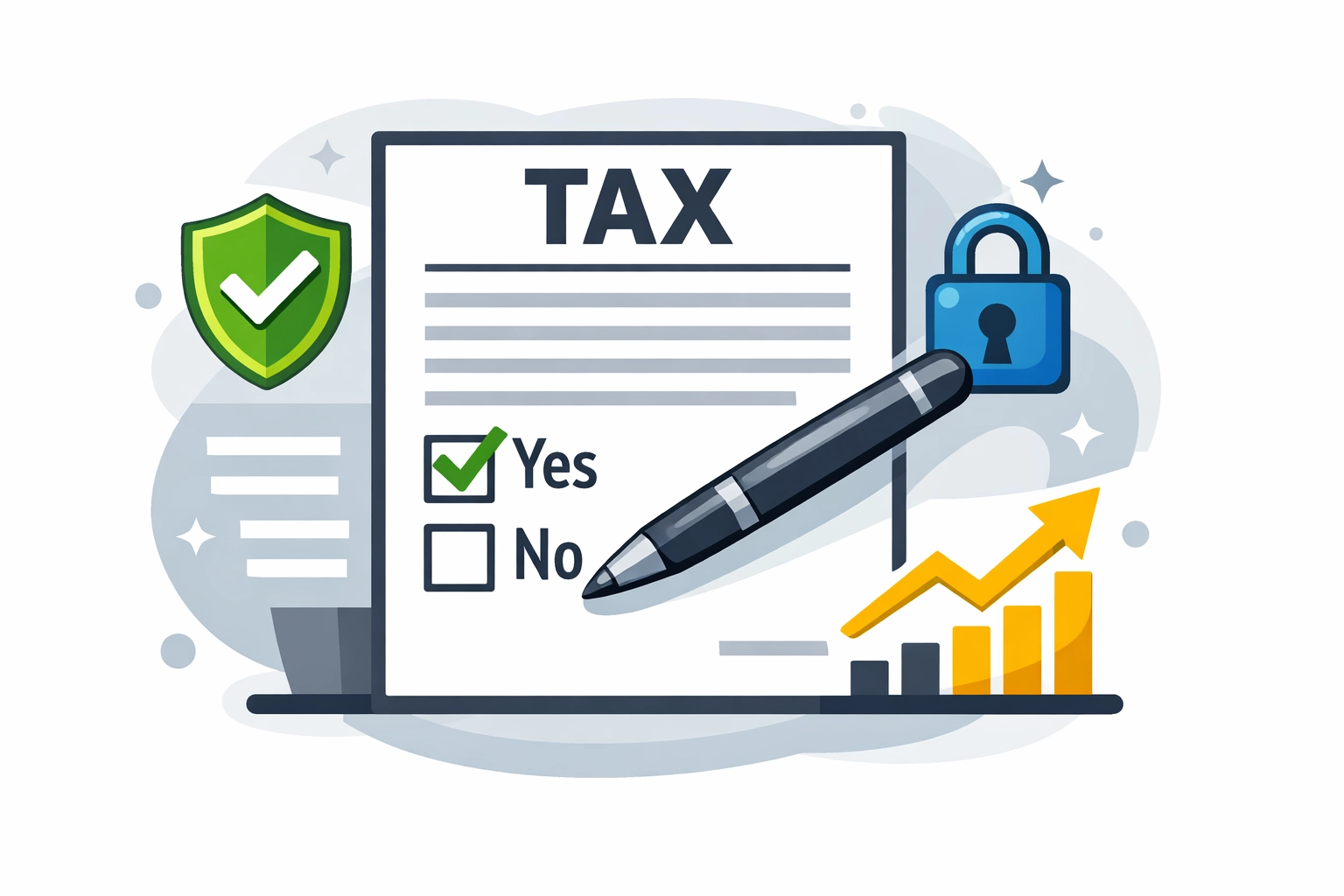 Checking the mandatory digital asset question on a tax form to ensure secure crypto reporting and compliance.